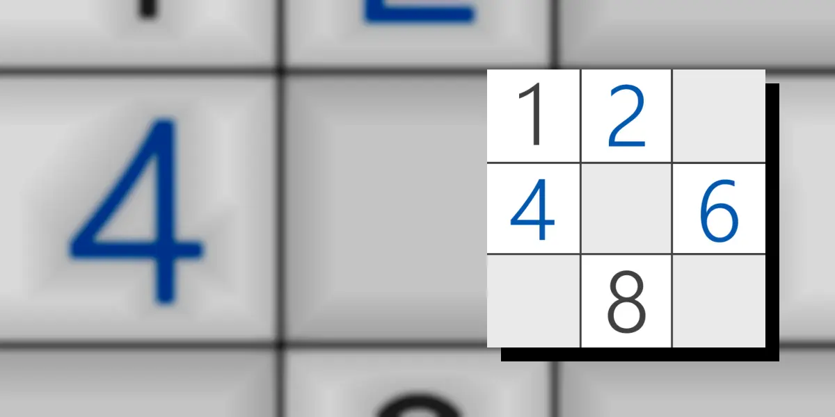 Classic Sudoku